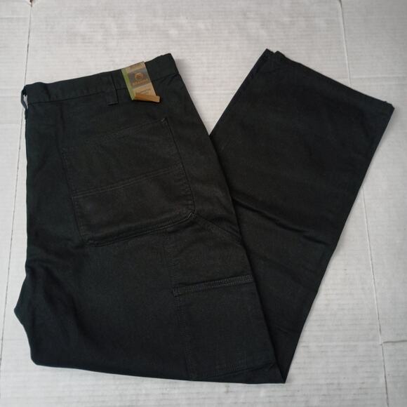 Brahma Work Carpenter Pants Men's Size 42x32 Black Relaxed - Picture 1 of 8